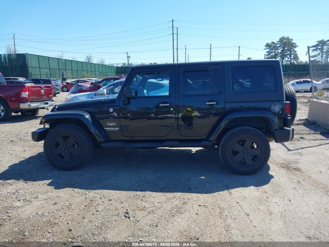 44765070 :رقم المزاد ، 1C4BJWEG6CL104834 vin ، 2012 Jeep Wrangler Unlimited Sahara مزاد بيع