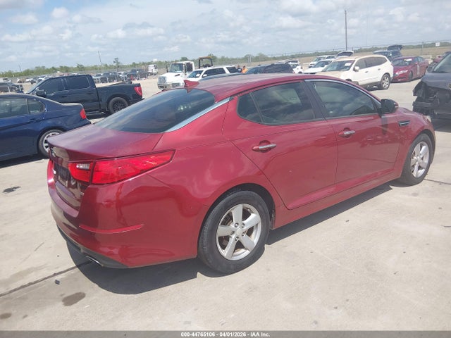 44765106 :رقم المزاد ، 5XXGM4A70FG428132 vin ، 2015 Kia Optima Lx مزاد بيع