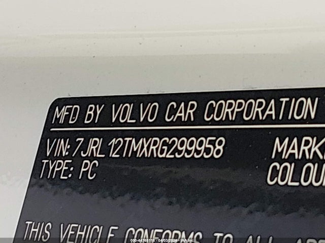 7JRL12TMXRG299958 Volvo S60 B5 Ultimate Dark Theme