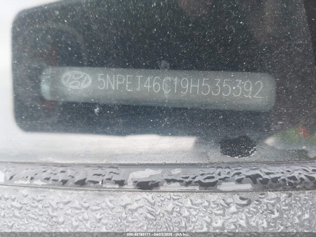 Продажа на аукционе авто 2009 Hyundai Sonata Gls, vin: 5NPET46C19H535392, номер лота: 44765171