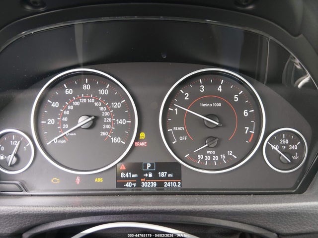 2016 Bmw 328i მანქანა იყიდება აუქციონზე, vin: WBA8E9C52GK648239, აუქციონის ნომერი: 44765179
