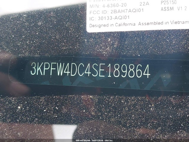 Aukcja sprzedaży 2025 Kia K4 Gt-line Turbo, vin: 3KPFW4DC4SE189864, numer aukcji: 44765249