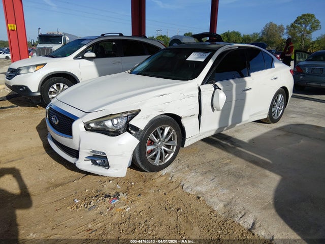 2016 Infiniti Q50 3.0t Premium მანქანა იყიდება აუქციონზე, vin: JN1EV7AP1GM300390, აუქციონის ნომერი: 44765313