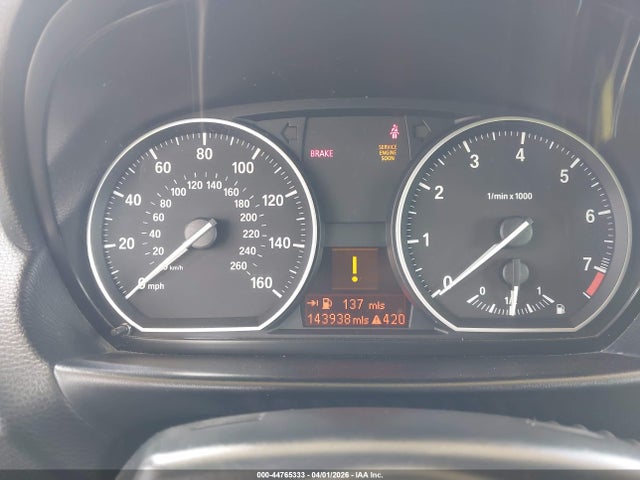 44765333 :رقم المزاد ، WBAUN1C5XBVH77999 vin ، 2011 Bmw 128i مزاد بيع