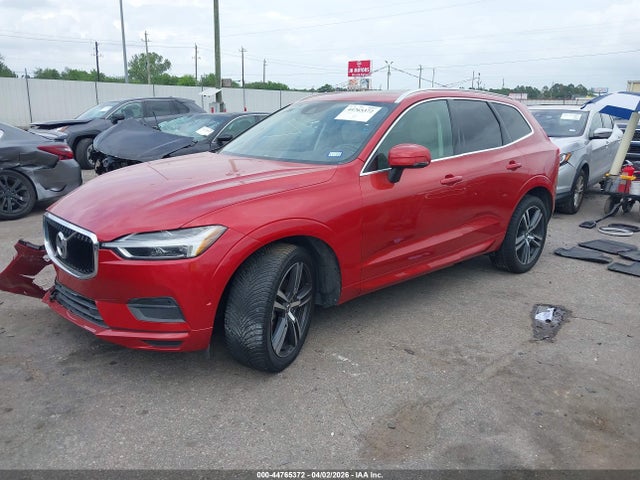 2019 Volvo Xc60 T5 Momentum მანქანა იყიდება აუქციონზე, vin: LYV102DK5KB176334, აუქციონის ნომერი: 44765372