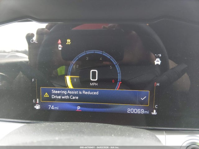 44765401 :رقم المزاد ، KL77LHEP9SC266917 vin ، 2025 Chevrolet Trax Fwd Lt مزاد بيع