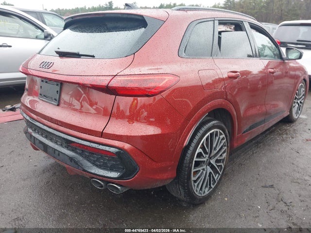 44765423 :رقم المزاد ، WA125AGU9S2109518 vin ، 2025 Audi All-new Sq5 Premium Plus Tfsi Quattro S Tronic مزاد بيع
