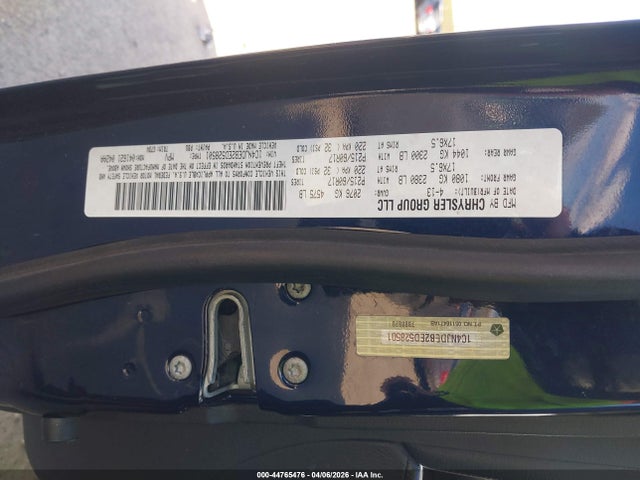44765476 :رقم المزاد ، 1C4NJDEB2ED528501 vin ، 2014 Jeep Compass Latitude مزاد بيع