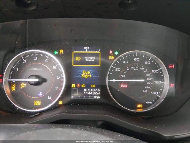 Aukcja sprzedaży 2018 Subaru Crosstrek 2.0i Limited, vin: JF2GTALC9J8227676, numer aukcji: 44765610