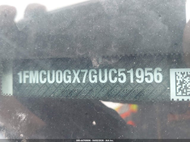 Aukcja sprzedaży 2016 Ford Escape Se, vin: 1FMCU0GX7GUC51956, numer aukcji: 44765696