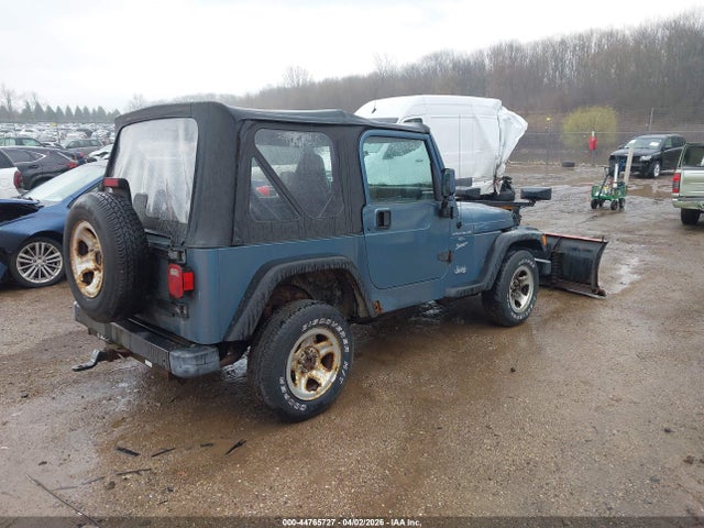 1999 JEEP WRANGLER 1J4FY19S0XP423508 Photo 3