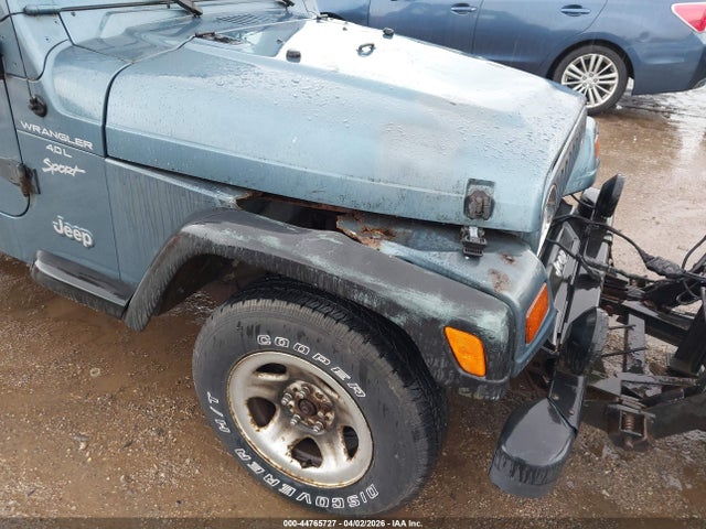 1999 JEEP WRANGLER 1J4FY19S0XP423508 Photo 5