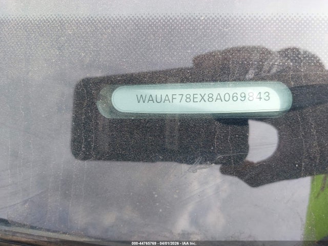 Aukcja sprzedaży 2008 Audi A4 2.0t/2.0t Special Edition, vin: WAUAF78EX8A069843, numer aukcji: 44765769
