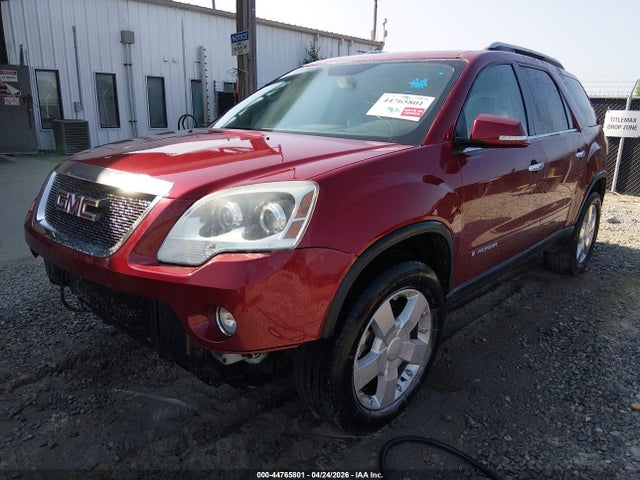 44765801 :رقم المزاد ، 1GKEV33788J209742 vin ، 2008 Gmc Acadia Slt-2 مزاد بيع