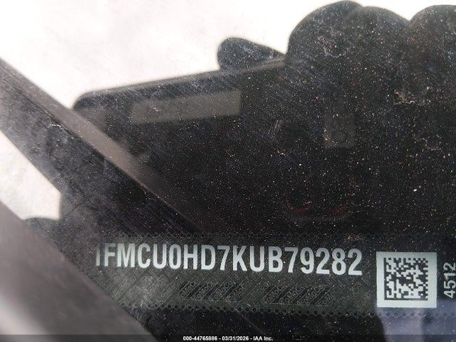 1FMCU0HD7KUB79282 Ford ESCAPE SEL