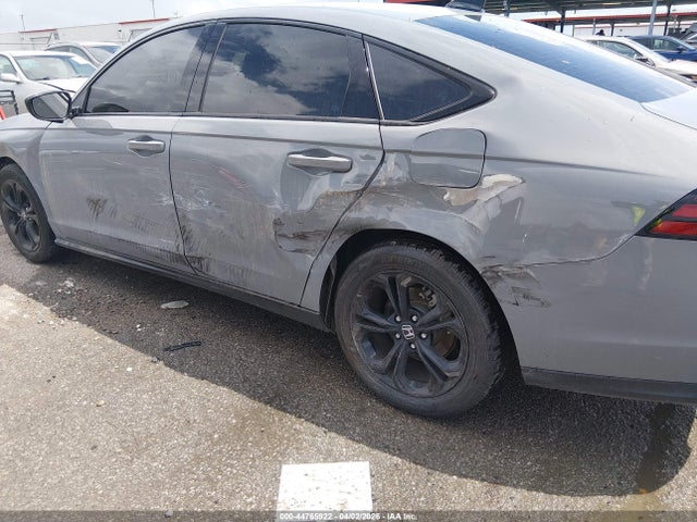 44765922 :رقم المزاد ، 1HGCY1F49SA006500 vin ، 2025 Honda Accord Se مزاد بيع