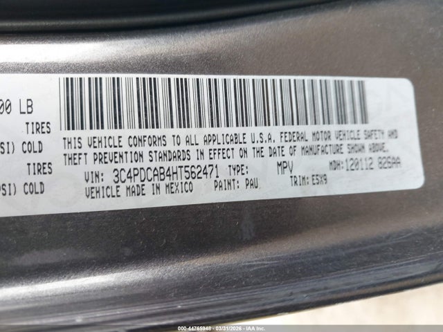 2017 DODGE JOURNEY 3C4PDCAB4HT562471 Photo 8