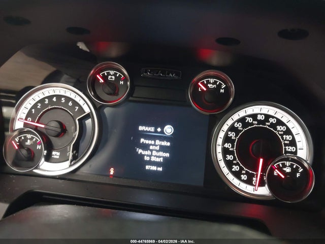 44765969 :رقم المزاد ، 1C6RR7NT3HS518393 vin ، 2017 Ram 1500 Laramie  4x4 5'7 Box مزاد بيع