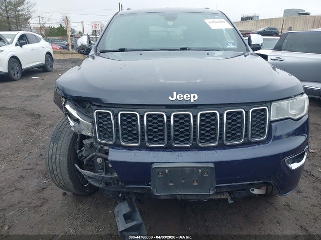 2017 Jeep Grand Cherokee Limited 4x4 მანქანა იყიდება აუქციონზე, vin: 1C4RJFBG1HC866995, აუქციონის ნომერი: 44766000