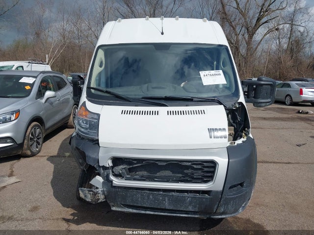 2021 Ram Promaster 2500 High Roof 159 Wb მანქანა იყიდება აუქციონზე, vin: 3C6LRVDG7ME579032, აუქციონის ნომერი: 44766060