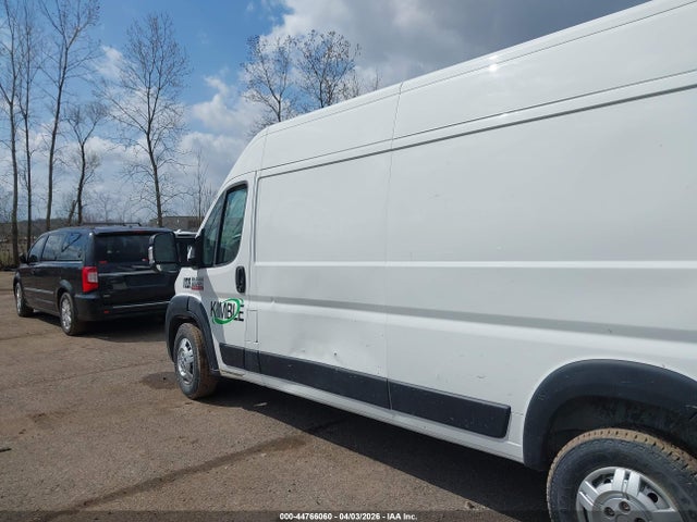 2021 Ram Promaster 2500 High Roof 159 Wb მანქანა იყიდება აუქციონზე, vin: 3C6LRVDG7ME579032, აუქციონის ნომერი: 44766060