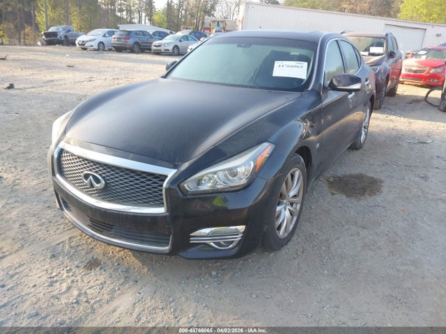 2015 Infiniti Q70 3.7 მანქანა იყიდება აუქციონზე, vin: JN1BY1AP2FM541851, აუქციონის ნომერი: 44766065