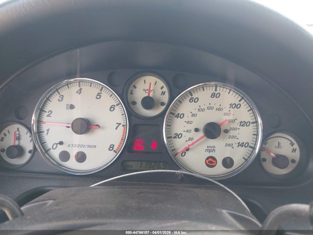 44766107 :رقم المزاد ، JM1NB353810218354 vin ، 2001 Mazda Mx-5 Miata Ls/special Edition مزاد بيع