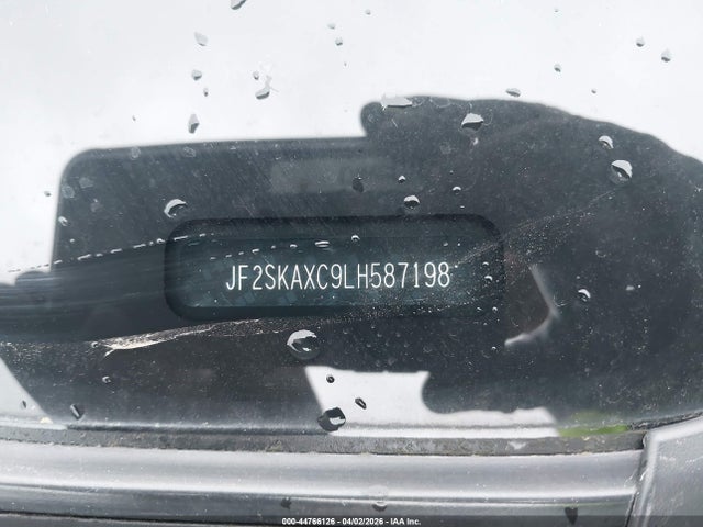 Продажа на аукционе авто 2020 Subaru Forester Touring, vin: JF2SKAXC9LH587198, номер лота: 44766126