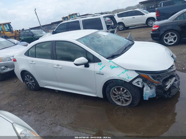 Продаж на аукціоні авто 2021 Toyota Corolla Hybrid Le, vin: JTDEAMDE1MJ006874, номер лоту: 44766140