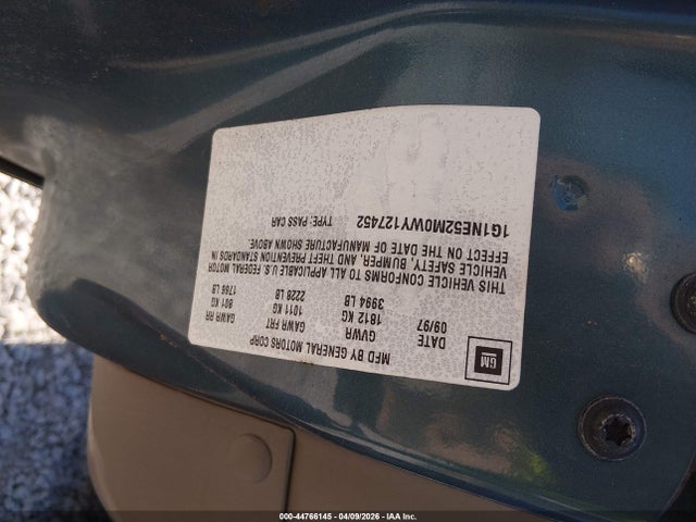 1998 CHEVROLET MALIBU 1G1NE52M0WY127452 Photo 8