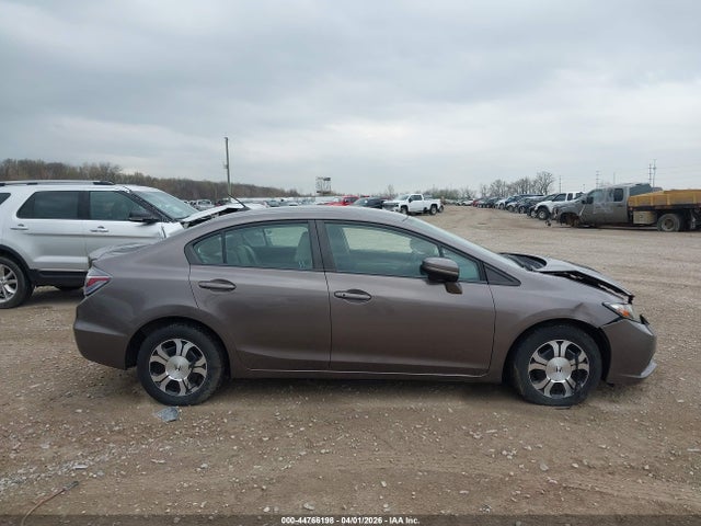 44766198 :رقم المزاد ، 19XFB4F21EE001029 vin ، 2014 Honda Civic Hybrid مزاد بيع