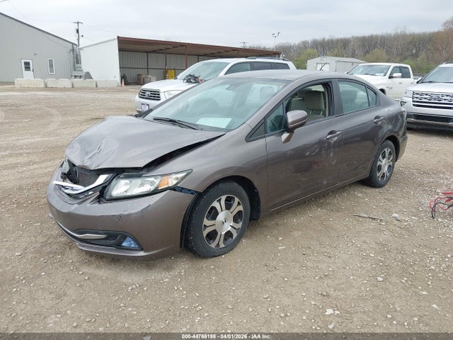 2014 HONDA CIVIC HYBRID 19XFB4F21EE001029 Photo 1
