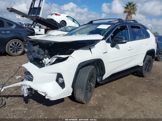 44766206 :رقم المزاد ، 4T3E6RFV8MU060766 vin ، 2021 Toyota Rav4 Hybrid Xse مزاد بيع