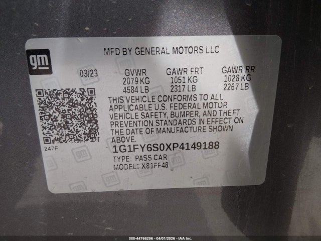 2023 CHEVROLET BOLT EUV 1G1FY6S0XP4149188 Photo 8
