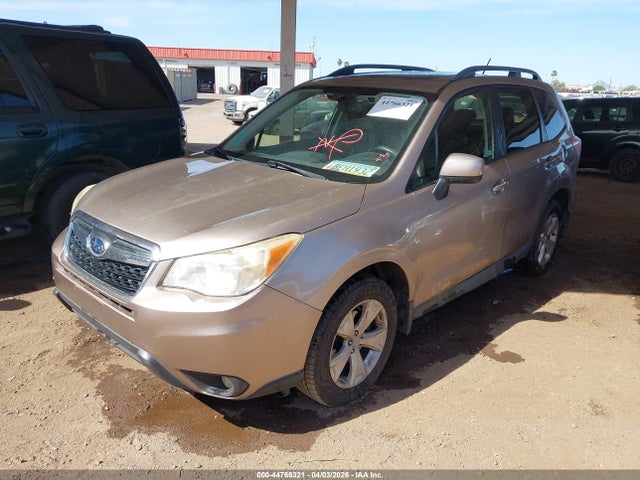 Продажа на аукционе авто 2015 Subaru Forester 2.5i Premium, vin: JF2SJAFC1FH402702, номер лота: 44766321