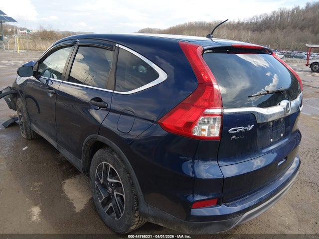 Продажа на аукционе авто 2016 Honda Cr-v Se, vin: 5J6RM4H40GL121432, номер лота: 44766331