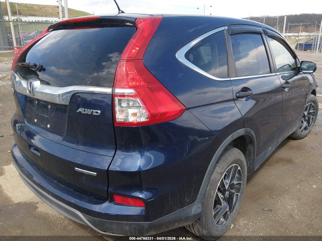 Продажа на аукционе авто 2016 Honda Cr-v Se, vin: 5J6RM4H40GL121432, номер лота: 44766331