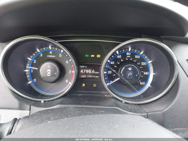 44766498 :رقم المزاد ، 5NPEB4AC2DH754610 vin ، 2013 Hyundai Sonata Gls مزاد بيع