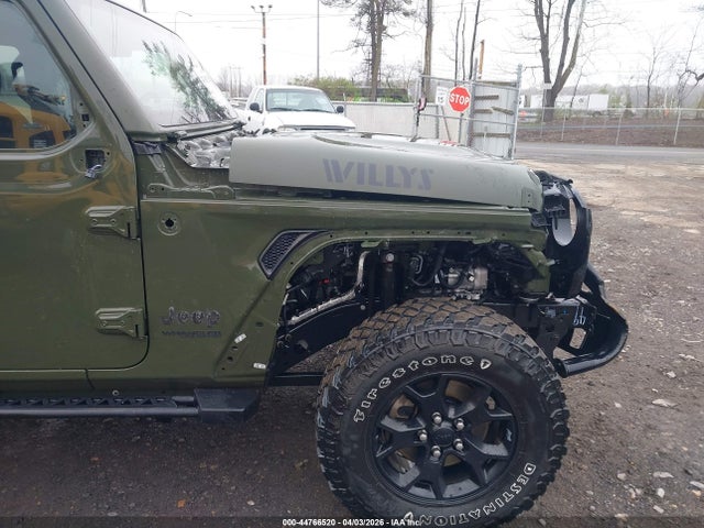 Продаж на аукціоні авто 2022 Jeep Wrangler Unlimited Willys 4x4, vin: 1C4HJXDN0NW172371, номер лоту: 44766520