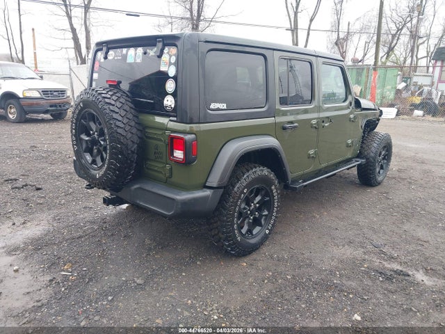 Продаж на аукціоні авто 2022 Jeep Wrangler Unlimited Willys 4x4, vin: 1C4HJXDN0NW172371, номер лоту: 44766520