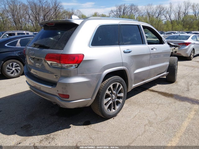 Продаж на аукціоні авто 2017 Jeep Grand Cherokee Overland 4x2, vin: 1C4RJECG0HC827100, номер лоту: 44766562