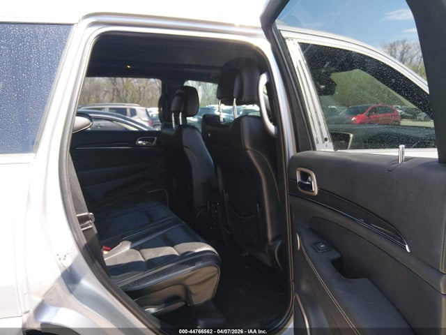 Продаж на аукціоні авто 2017 Jeep Grand Cherokee Overland 4x2, vin: 1C4RJECG0HC827100, номер лоту: 44766562