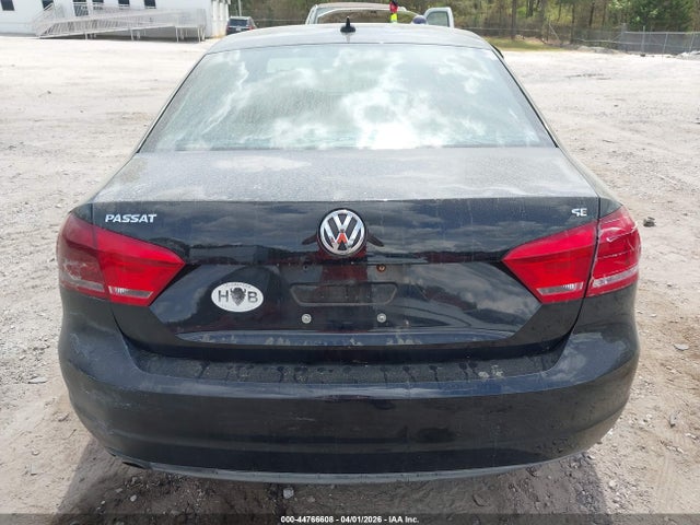 2013 Volkswagen Passat 2.5l Se მანქანა იყიდება აუქციონზე, vin: 1VWBH7A31DC024635, აუქციონის ნომერი: 44766608