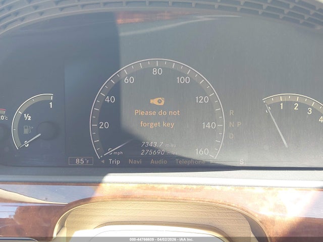 2009 MERCEDES-BENZ S 550 WDDNG86X09A259637 Photo 6