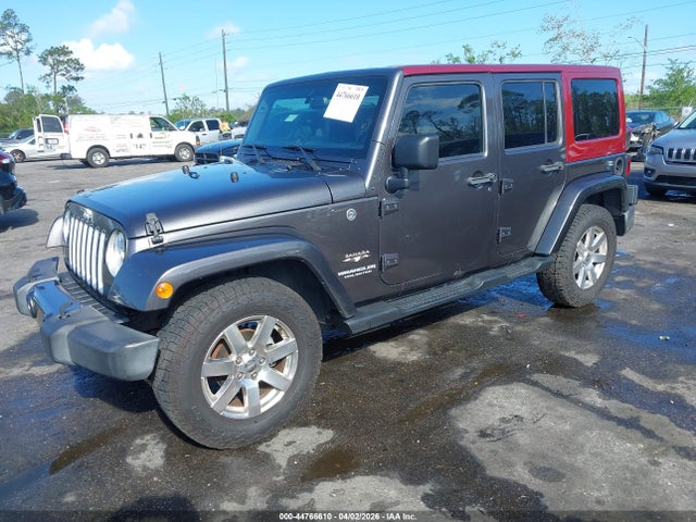 44766610 :رقم المزاد ، 1C4BJWEGXGL167215 vin ، 2016 Jeep Wrangler Unlimited Sahara مزاد بيع
