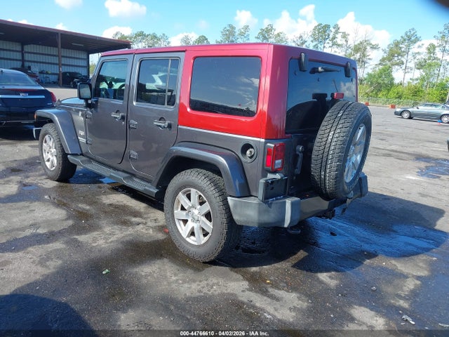 44766610 :رقم المزاد ، 1C4BJWEGXGL167215 vin ، 2016 Jeep Wrangler Unlimited Sahara مزاد بيع