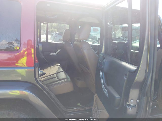 44766610 :رقم المزاد ، 1C4BJWEGXGL167215 vin ، 2016 Jeep Wrangler Unlimited Sahara مزاد بيع