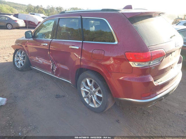 2014 Jeep Grand Cherokee Summit მანქანა იყიდება აუქციონზე, vin: 1C4RJEJG3EC351343, აუქციონის ნომერი: 44766619