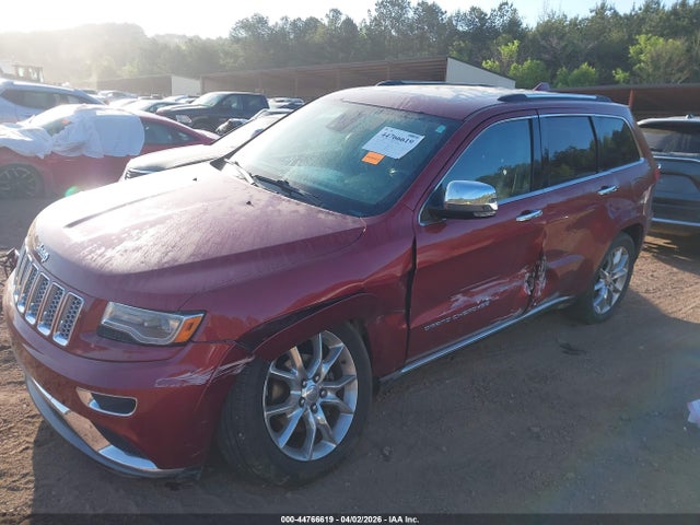 2014 Jeep Grand Cherokee Summit მანქანა იყიდება აუქციონზე, vin: 1C4RJEJG3EC351343, აუქციონის ნომერი: 44766619