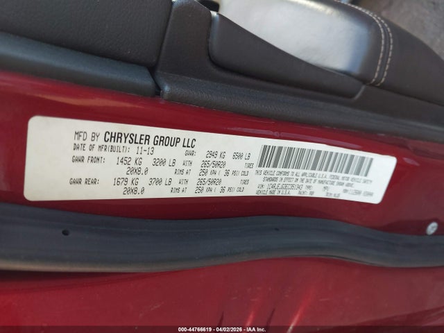 2014 Jeep Grand Cherokee Summit მანქანა იყიდება აუქციონზე, vin: 1C4RJEJG3EC351343, აუქციონის ნომერი: 44766619